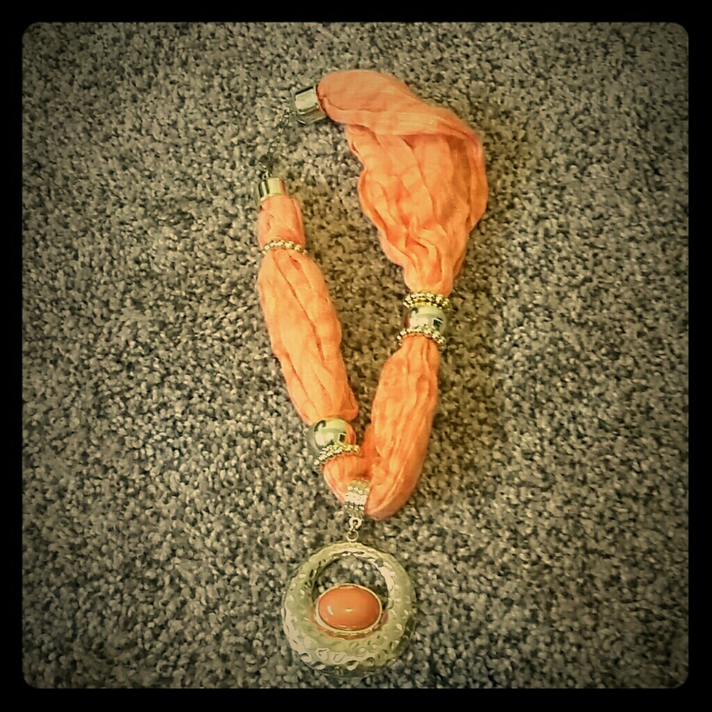 Orange necklace