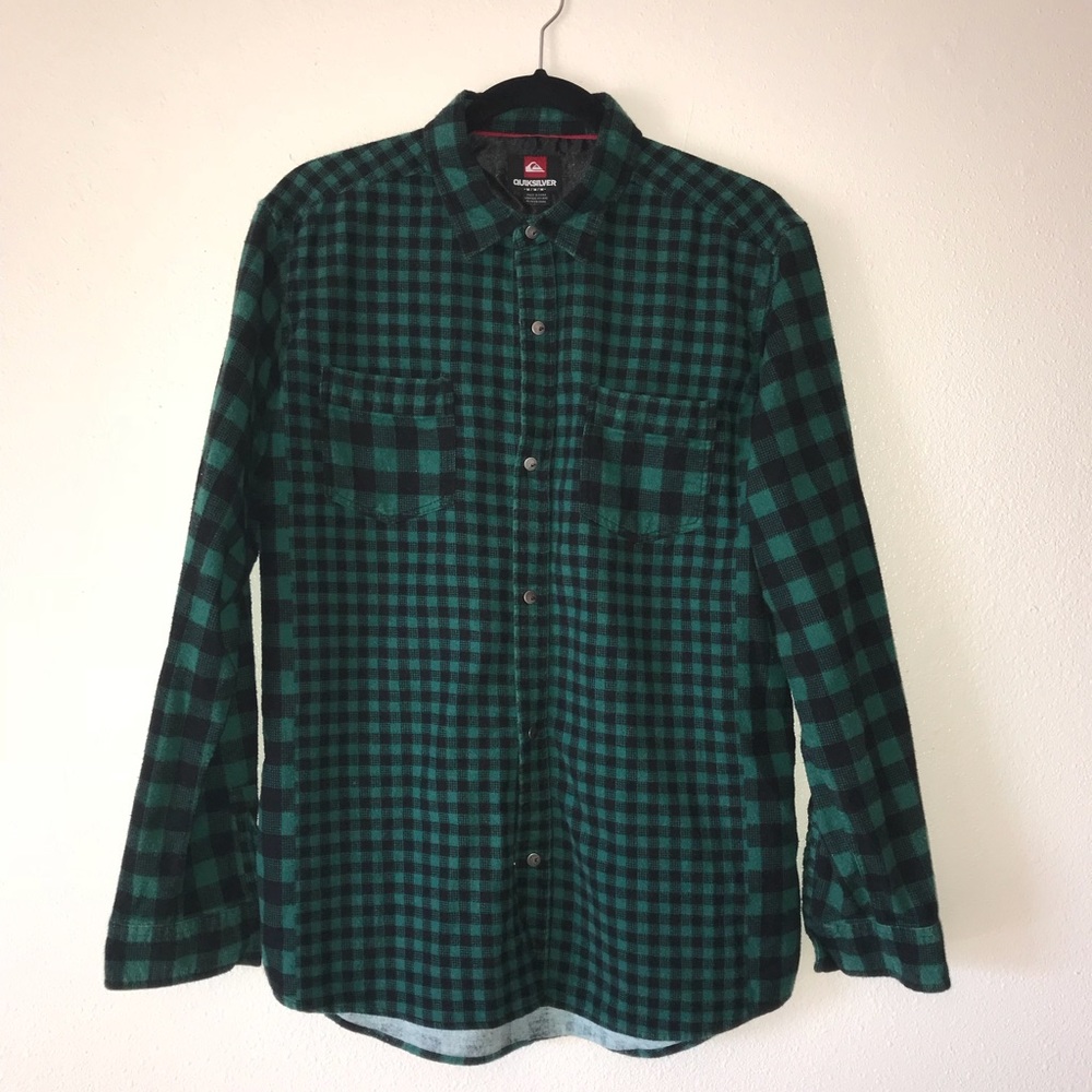 Quicksilver long sleeve button down.