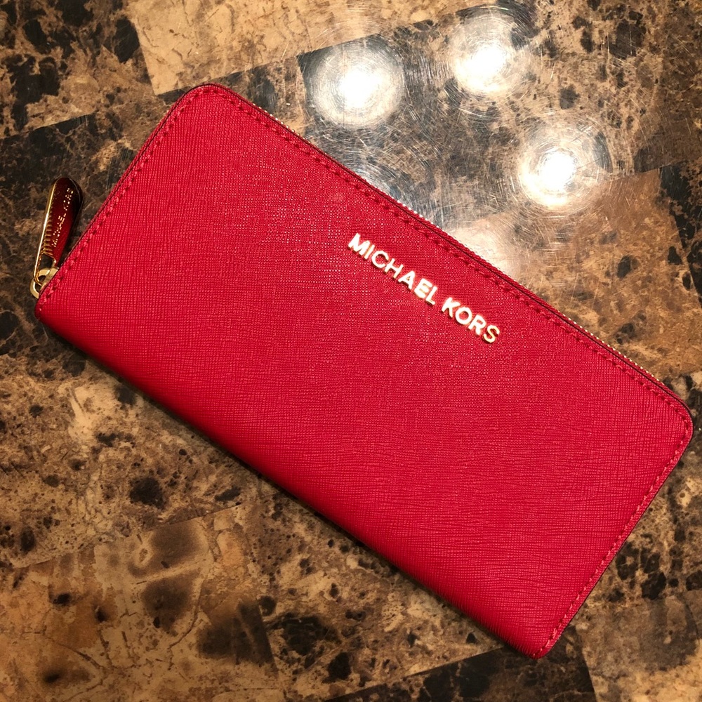 Michael Kors Saffiano Leather Wallet