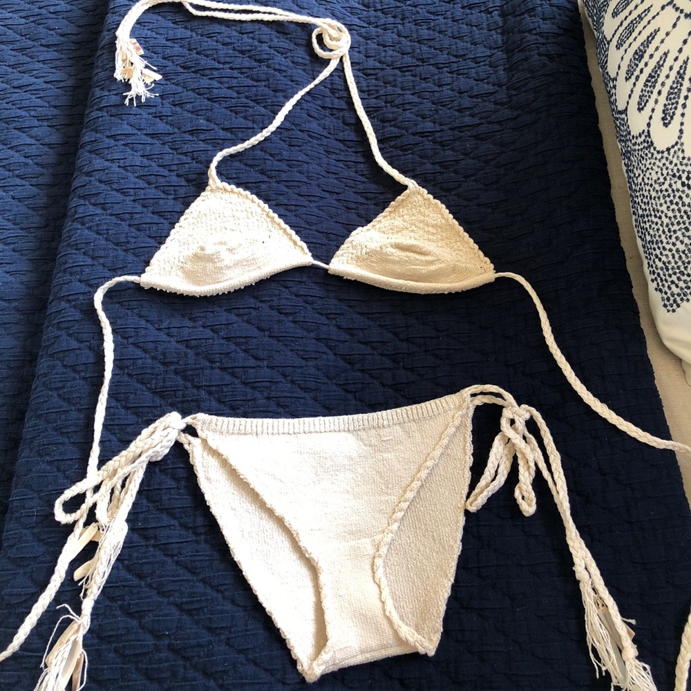 Vintage Ashley Paige crochet bikini!