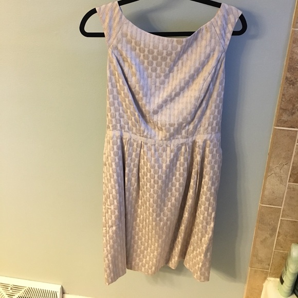 White House Black Market Champagne dress - Picture 1 of 3