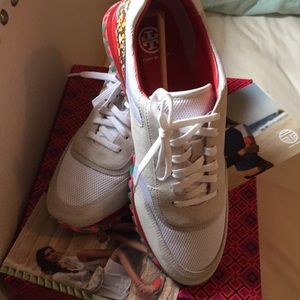 Tory Burch Festival Sawtooth Sneakers