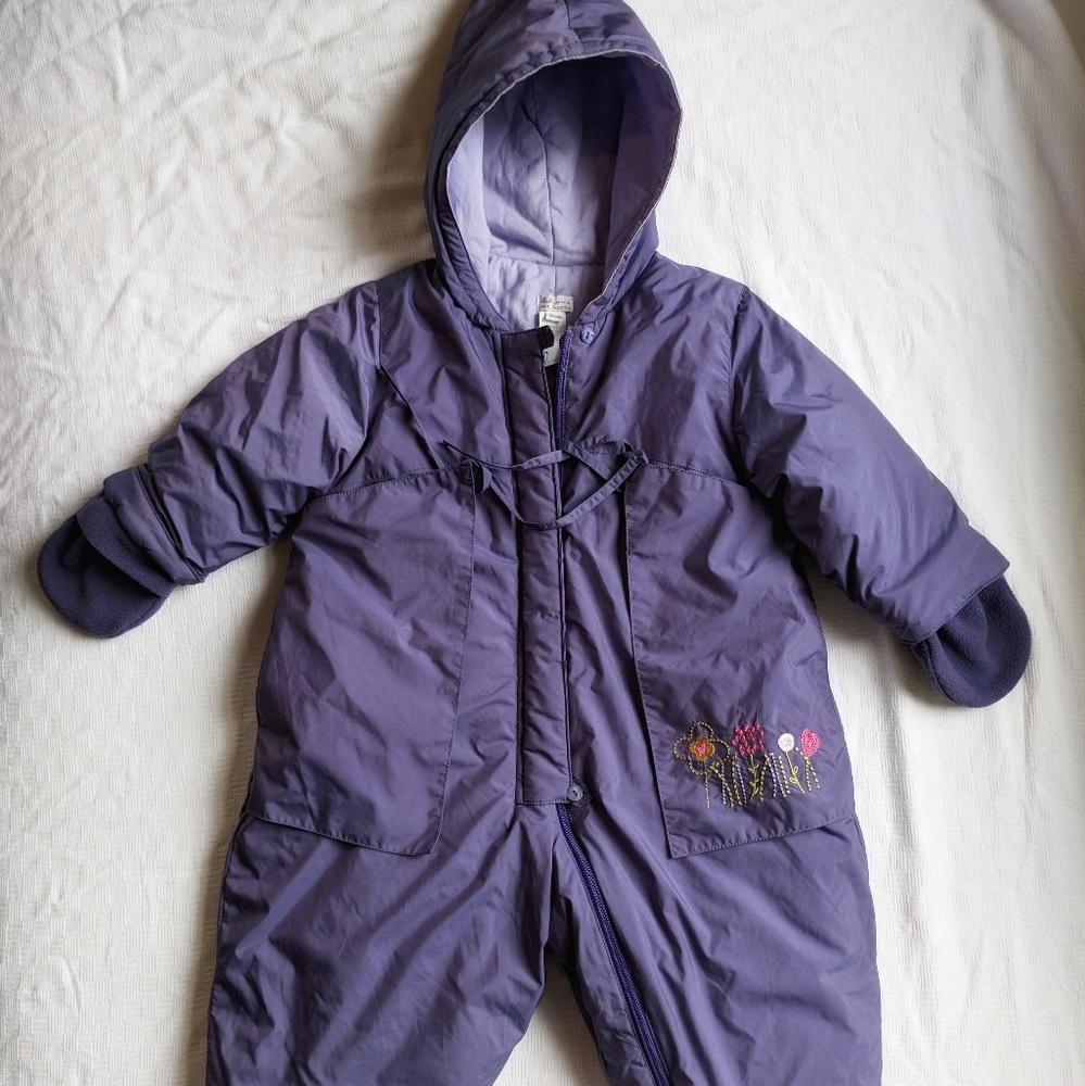 Catimini baby girl snowsuit 18 months