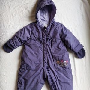 Catimini baby girl snowsuit 18 months