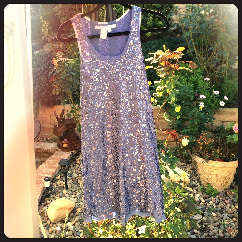 MAX STUDIO blue Sequin Covered Bodycon dress✨✨