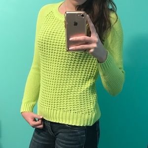 Aeropostale green knit sweater
