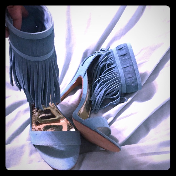 Fringe Heels - Picture 1 of 2