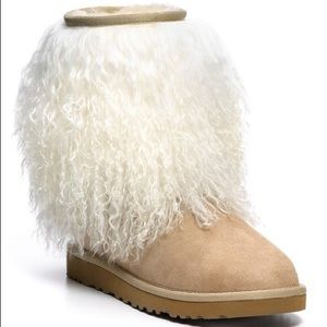 Fluffy Sand Uggs