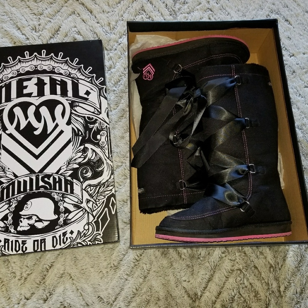 ❌❌SOLD ❌❌Metal Mulisha boots