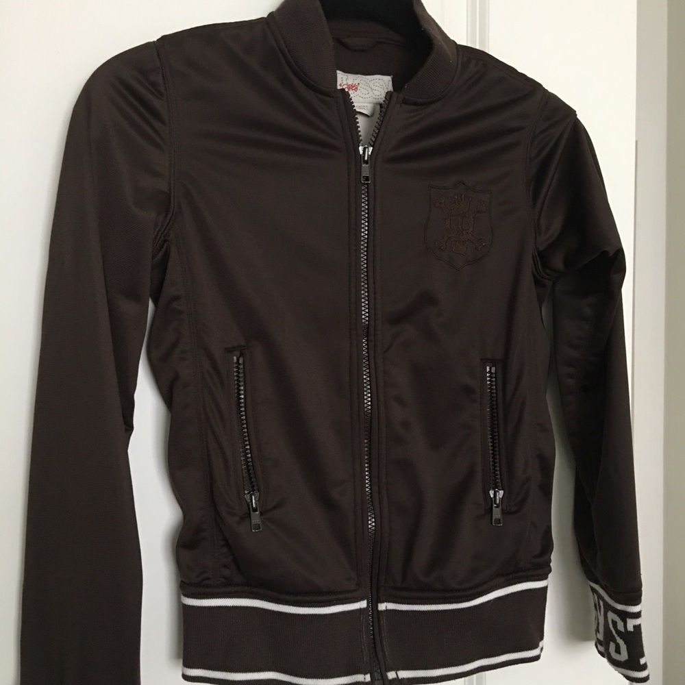 Stussy Brown Bomber Jacket