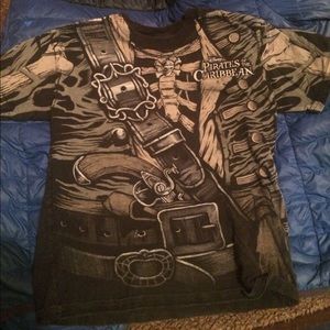 Boys pirate of the Caribbean shirt