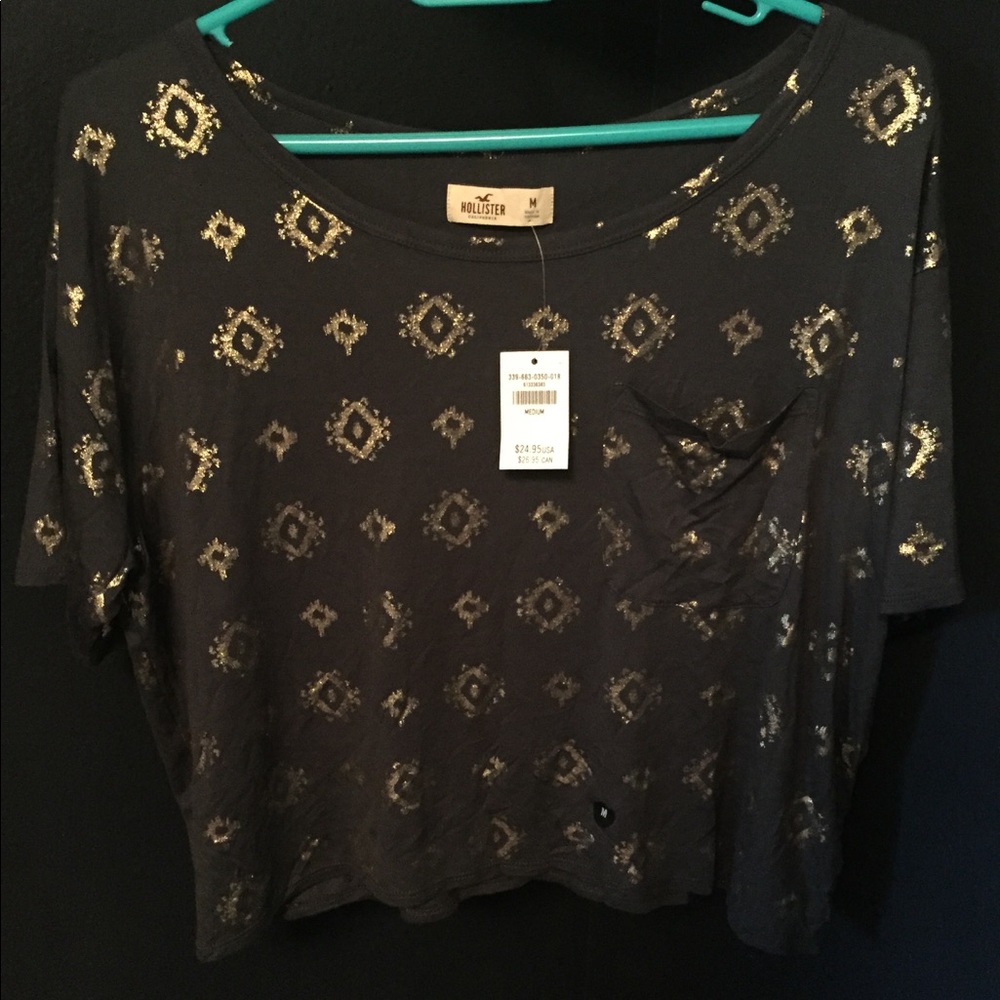 Hollister girls crop top