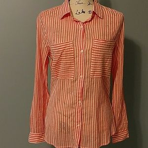 Old Navy Blouse with Hi-Lo Hem