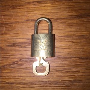 Louis Vuitton lock and key