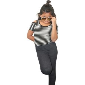 Boutique - Casual Striped Bodysuit