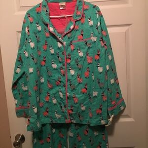 Size XL Llama Pajamas
