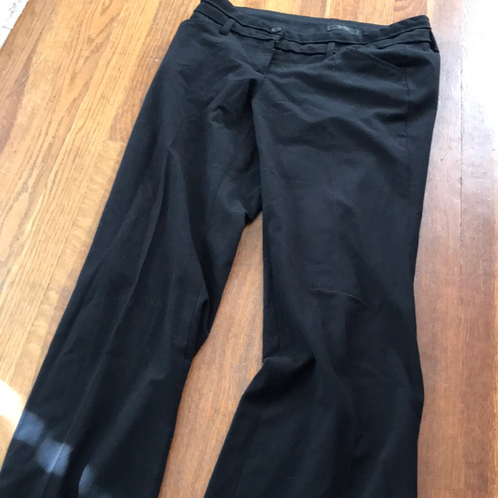 Black slacks