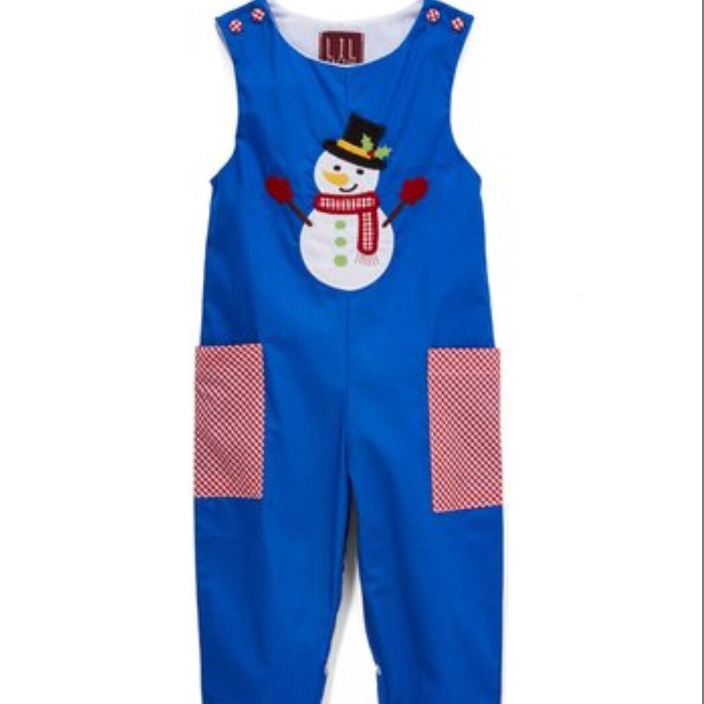 Lil Cactus Snowman Longall Sz 3-6 months