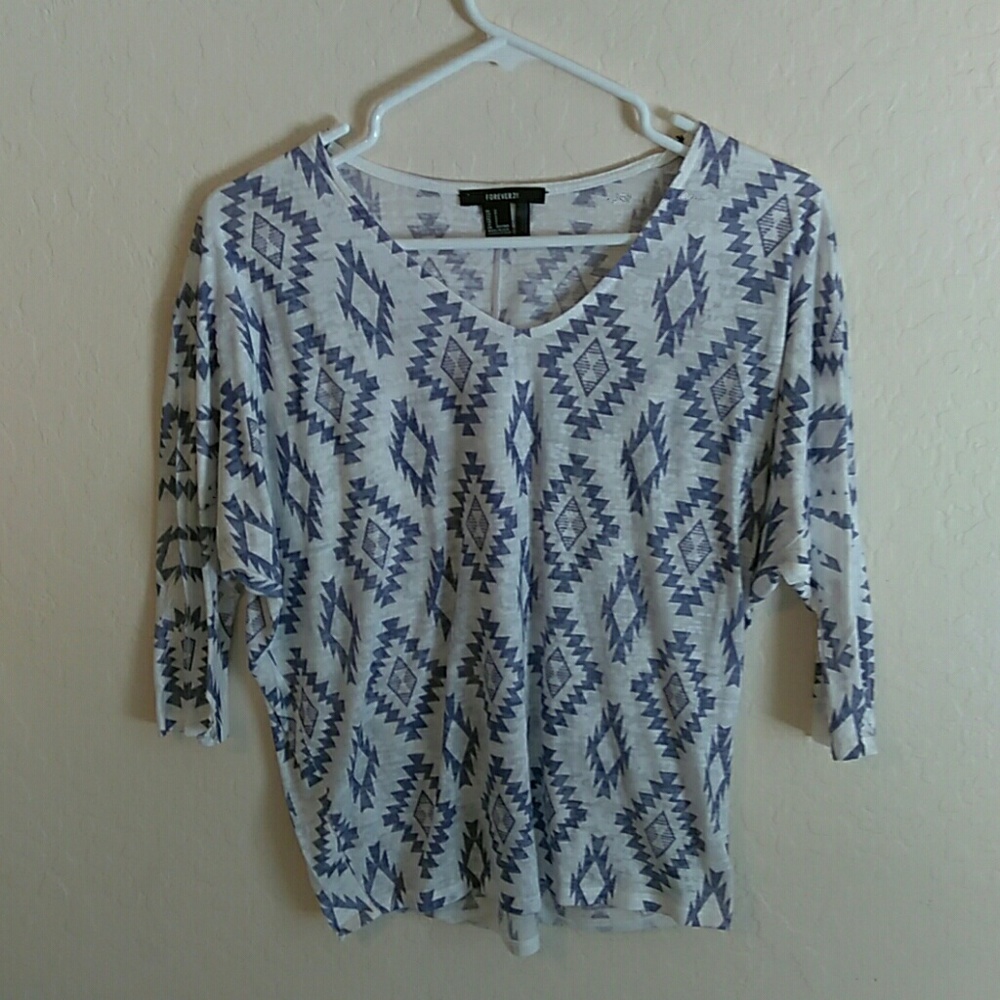 Forever 21 cute diamond shirt!