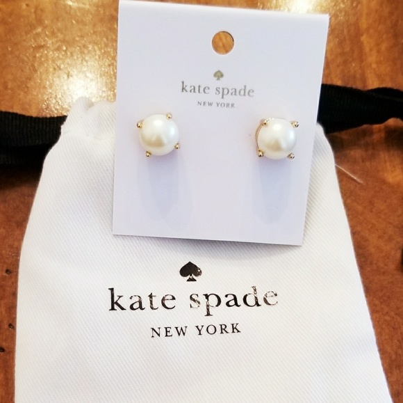 kate spade Jewelry - New Kate Spade Pearl Earrings