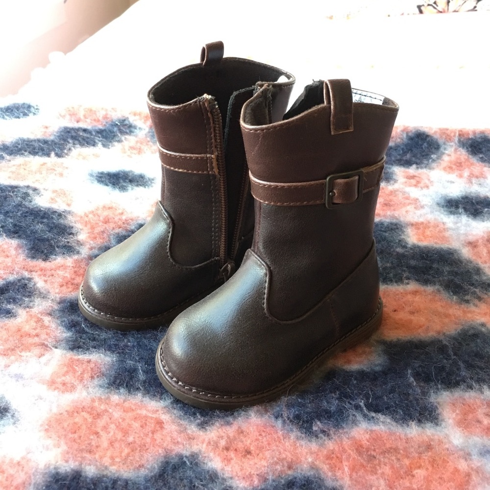 Leather Gymboree Baby Boots