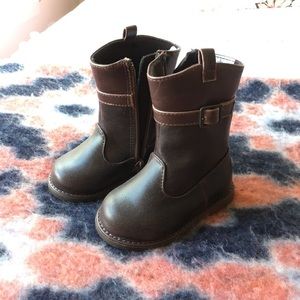 Leather Gymboree Baby Boots