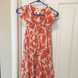 All weather dress with light as air feel.