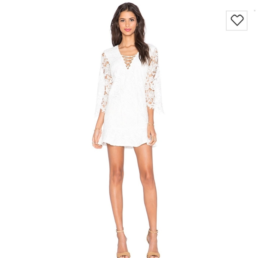 White Laced Dress