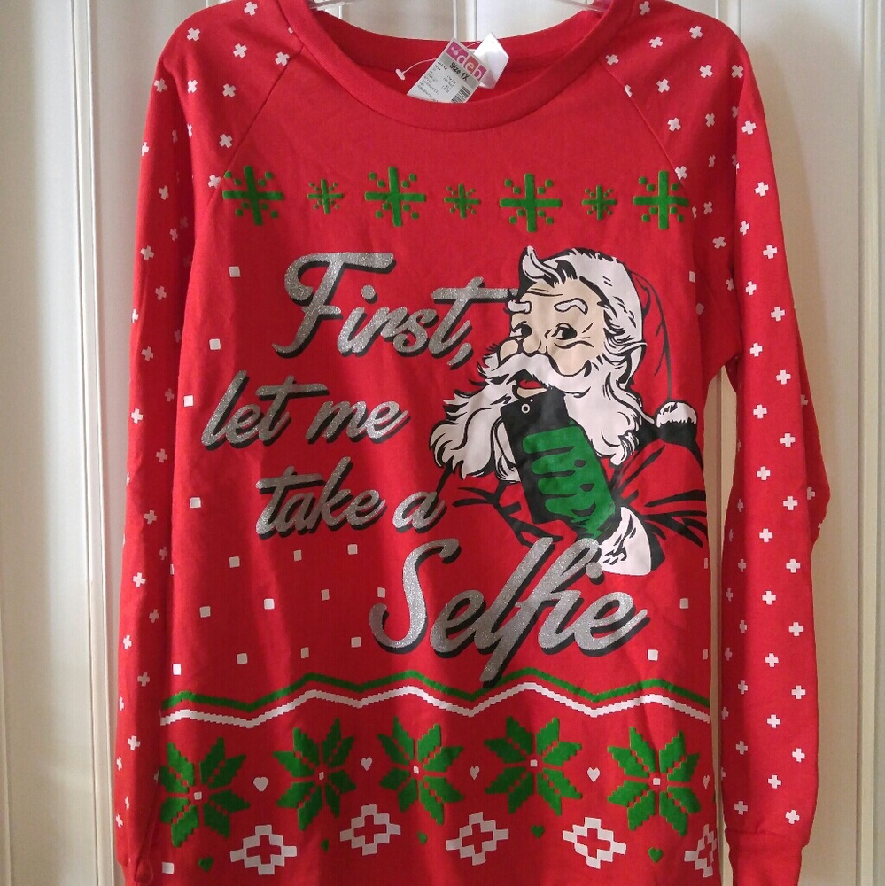 Long Sleeve Christmas Tee"s