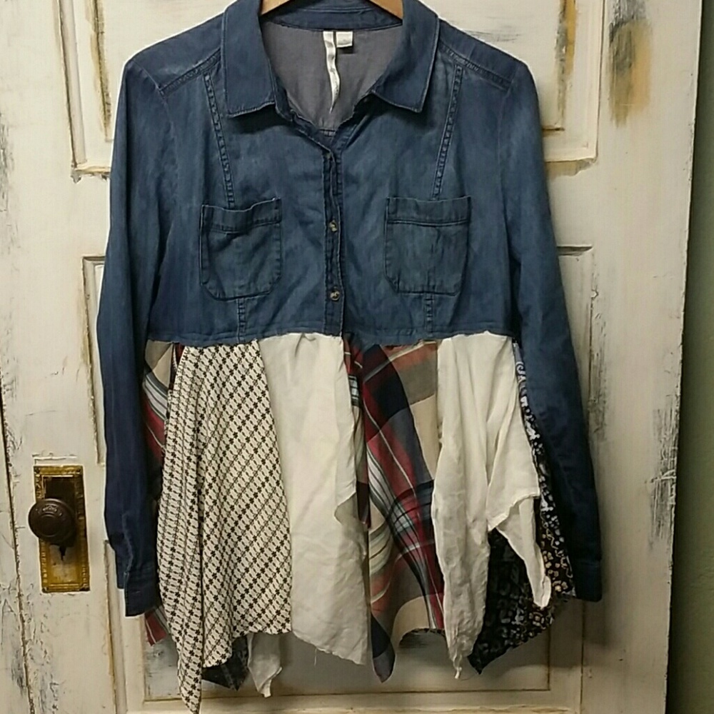 One of a kind Stevie nicks inspired jacket sz XL