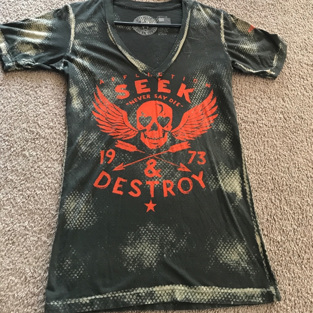 Womens Affliction Tshirt
