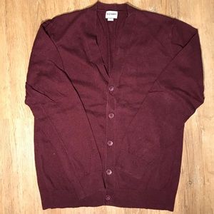 Old Navy Button Up Cardigan (Medium/Maroon)