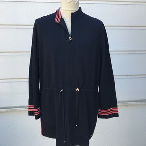 St. John Sport Santana Knit Jacket Large