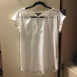 Express Dressy shirt cream