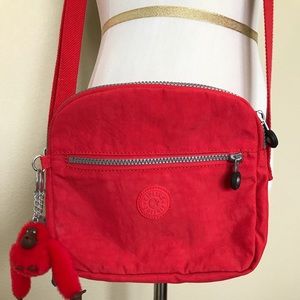 Kipling Crossbody Bag - RED