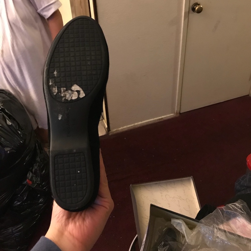 Black knee high boots