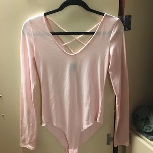 F21 Blush Bodysuit