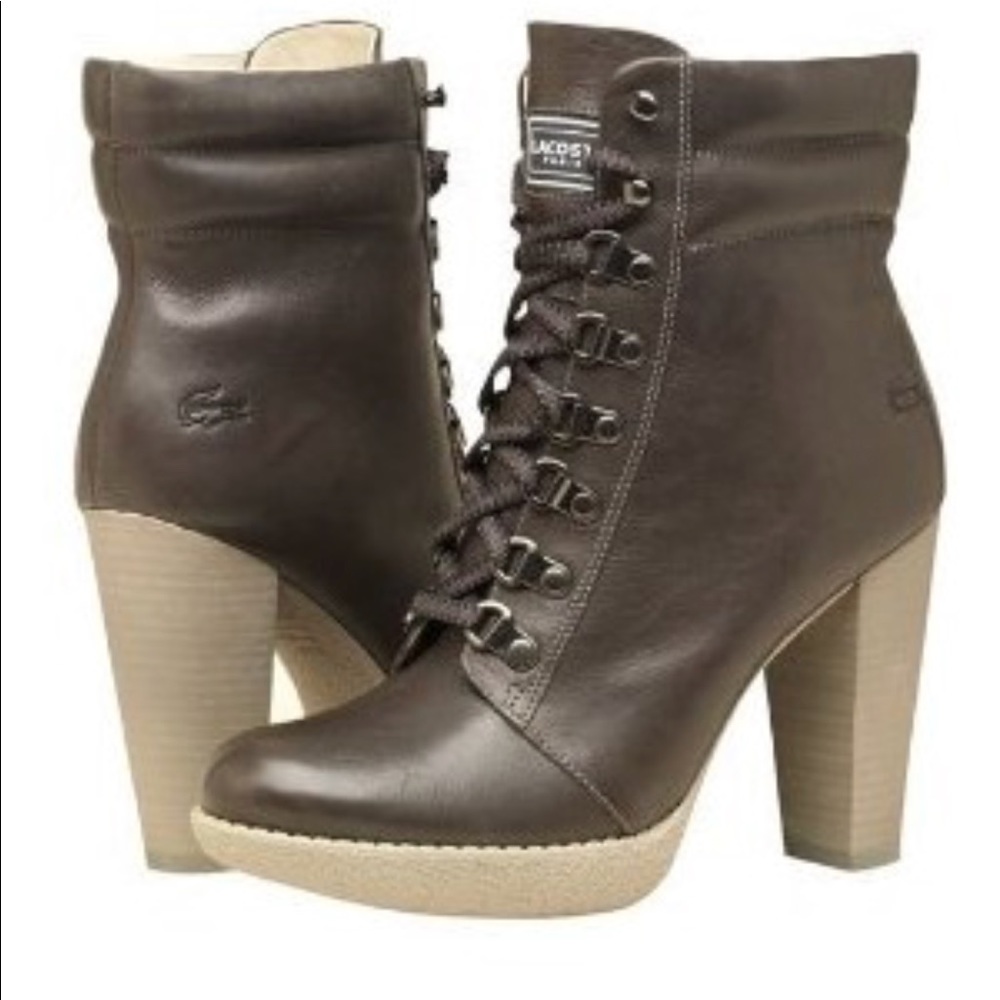 Lacoste Damasel Boots Dark Grey