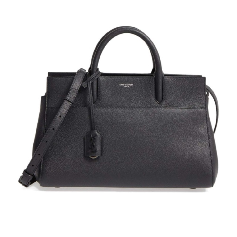 🎉Saint Laurent leather satchel NWOT - Picture 2 of 8