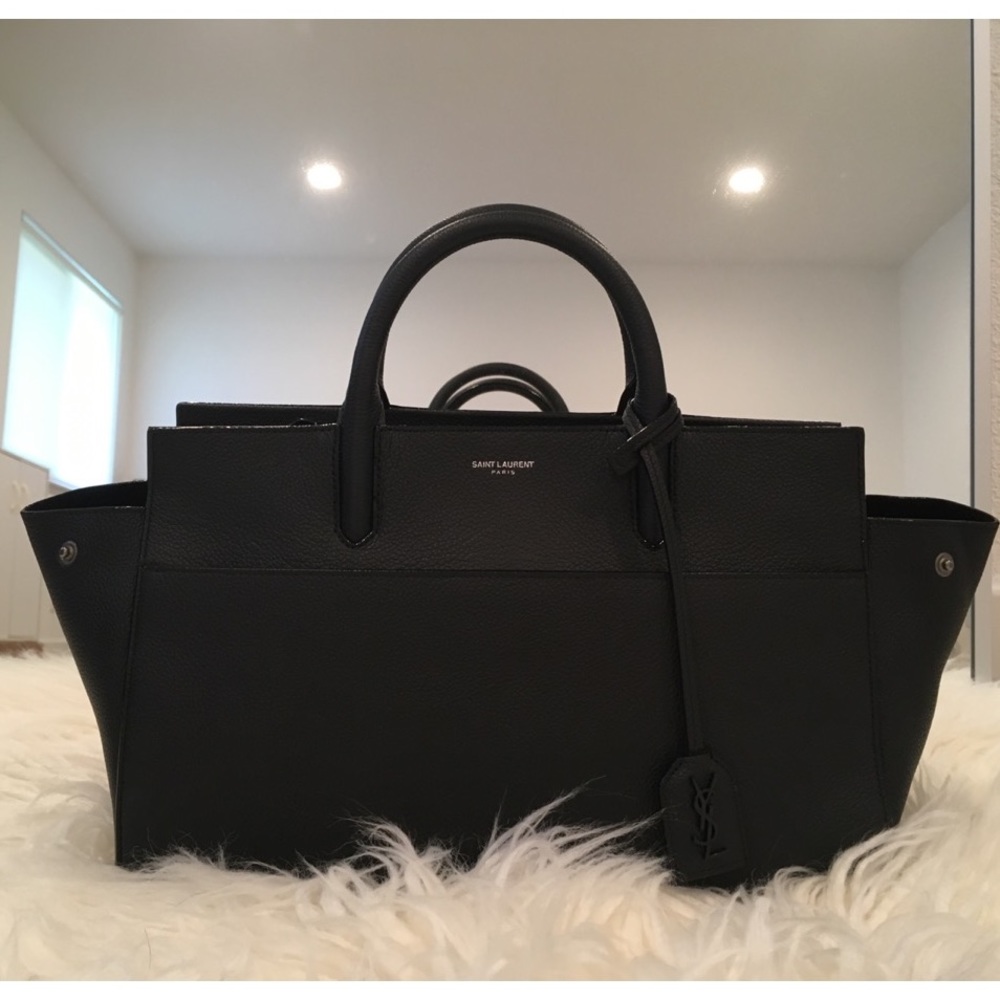 🎉Saint Laurent leather satchel NWOT - Picture 5 of 8
