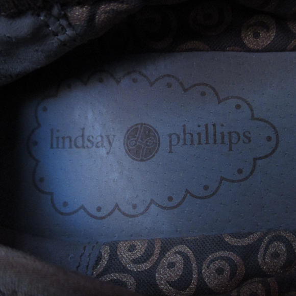 Lindsay Phillips Liz Ballet Flats, Bronze 6M - Picture 2 of 5