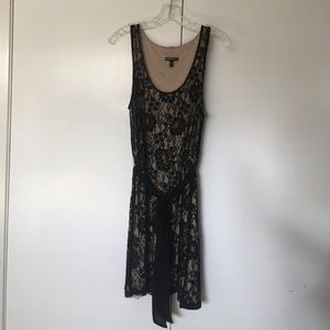 Express lace tank dress