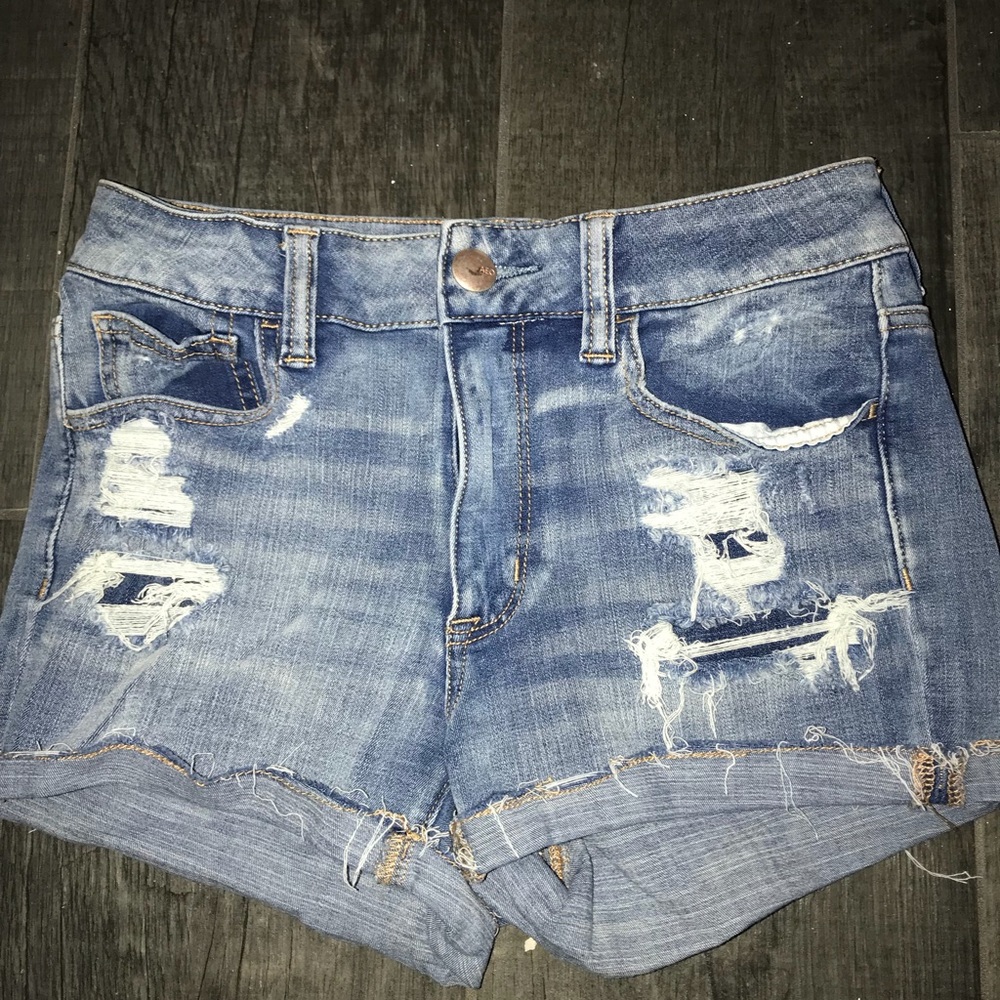 American eagle high rise shorts