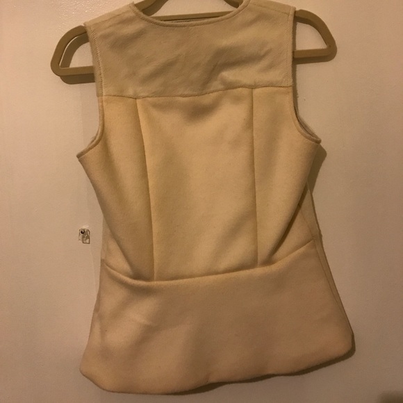 Gorgeous calf fur Theory peplum top - Picture 3 of 5