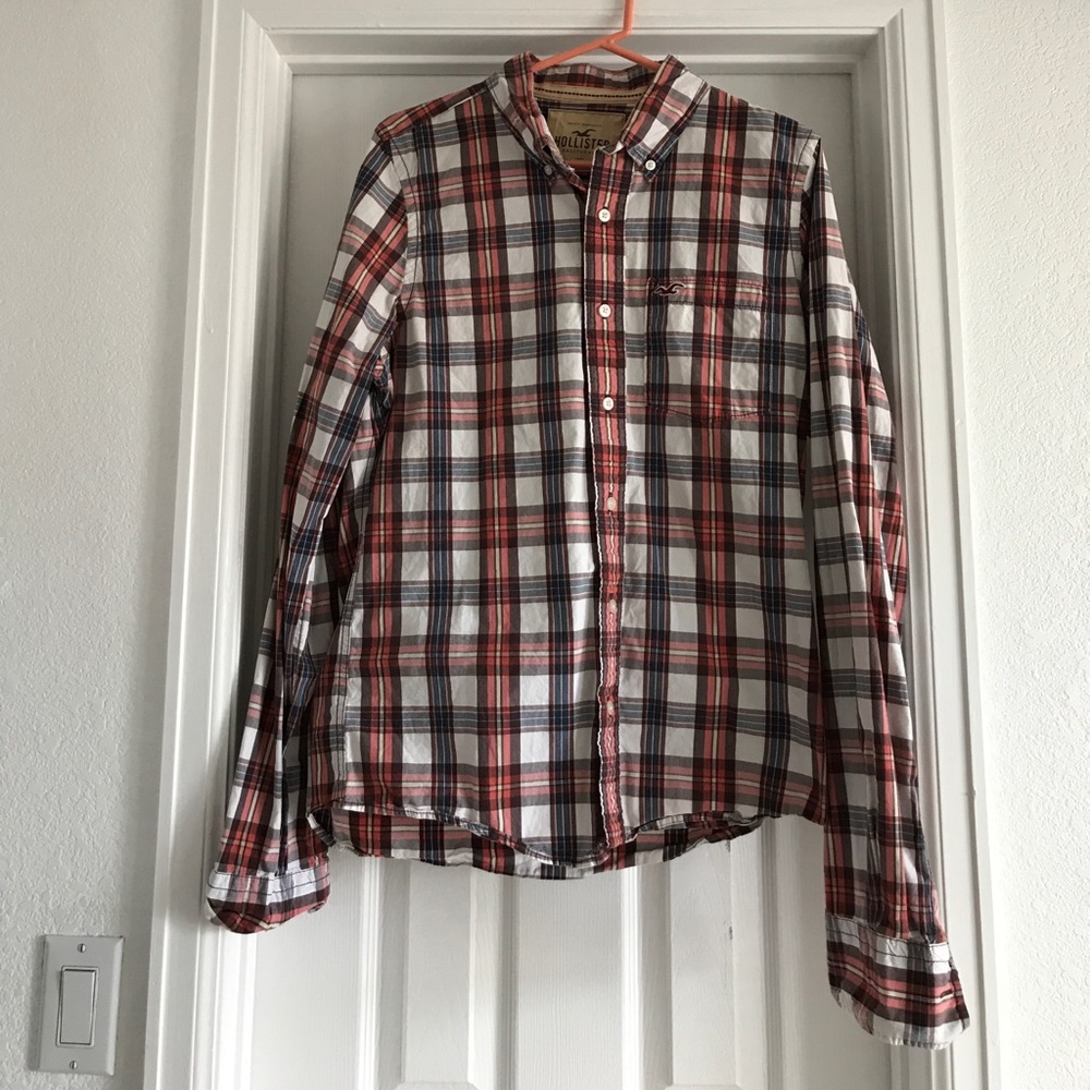 Hollister Plaid Button Down