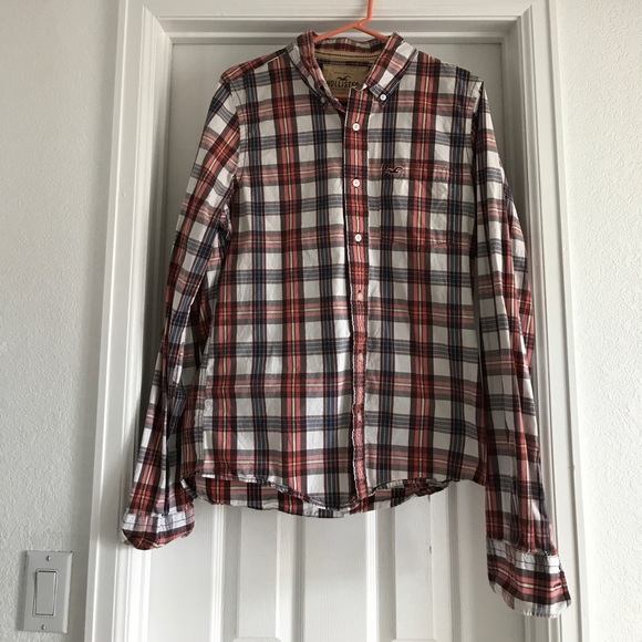 Hollister Plaid Button Down - Picture 1 of 4
