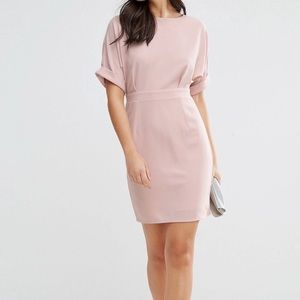 ASOS - Mini Wiggle Dress - Nude size 6 ( US size)