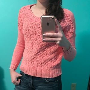 Pink/orange American Eagle Sweater