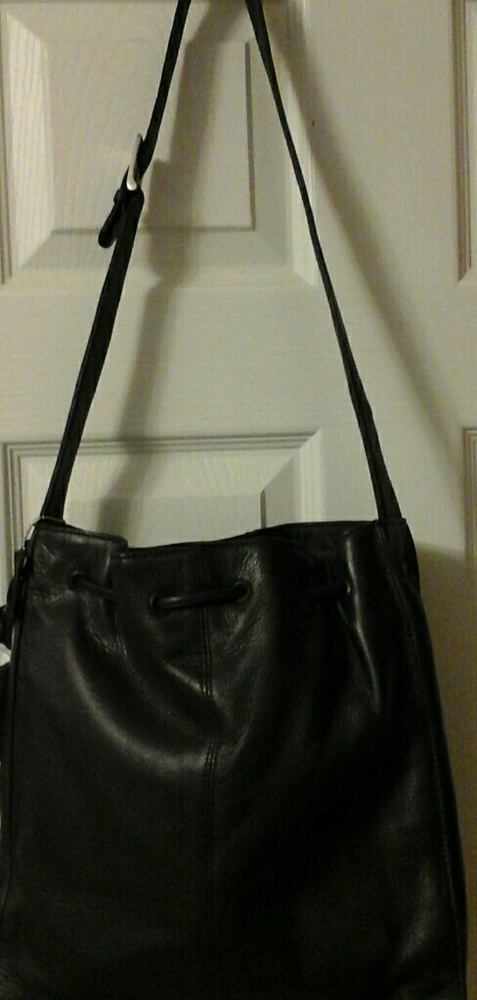 Leather purse 13x13x4