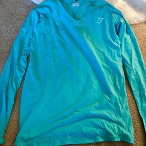 Gymshark fitted long sleeve tee size L